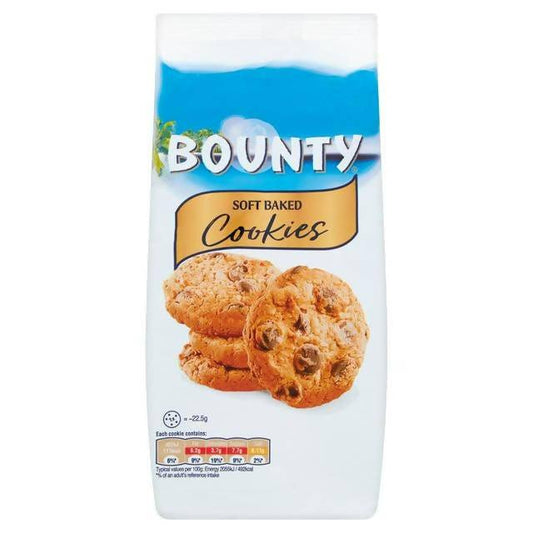 Bounty Soft Baked Cookies 180g GOODS Sainsburys   