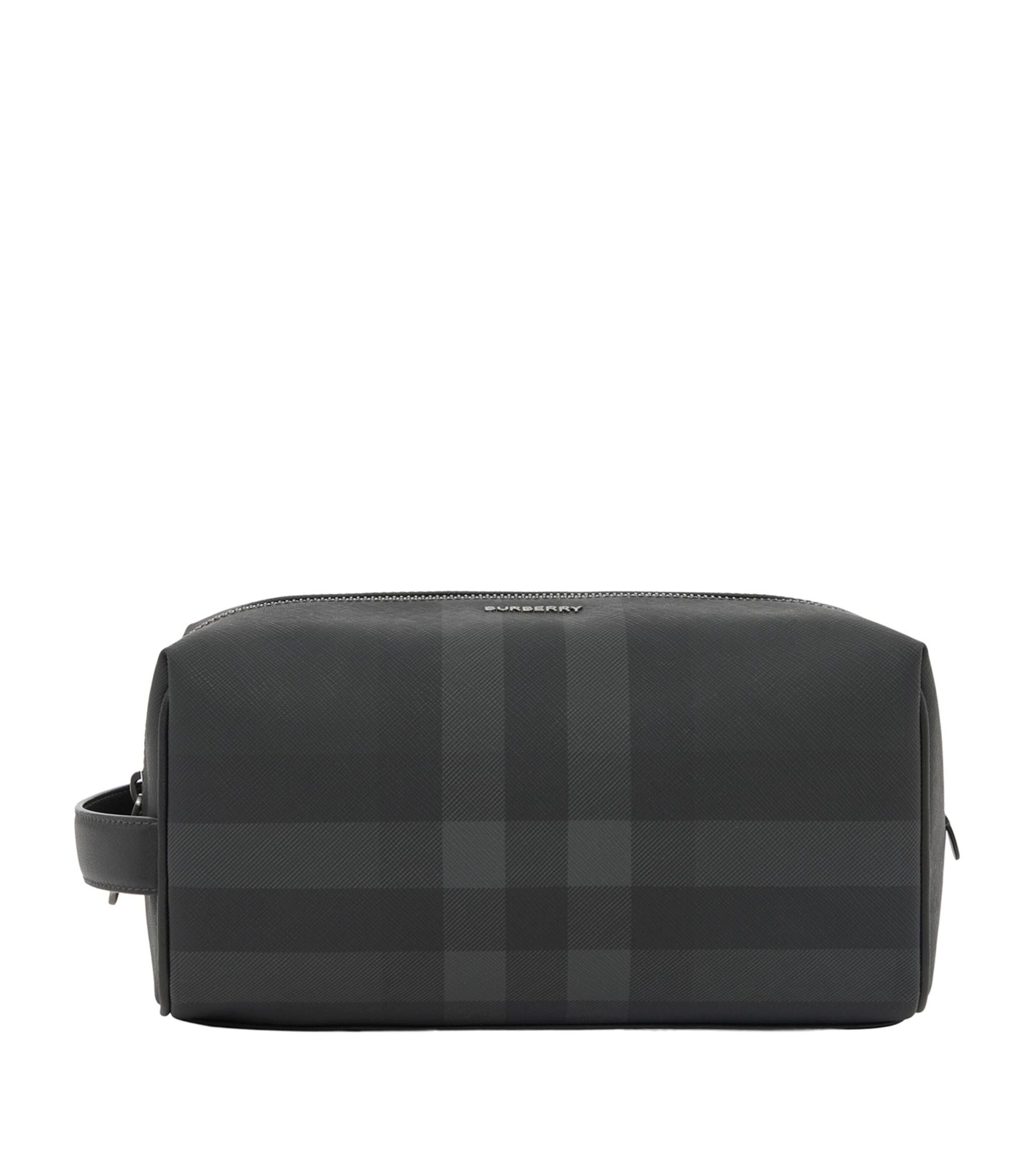 London check 2025 and leather pouch