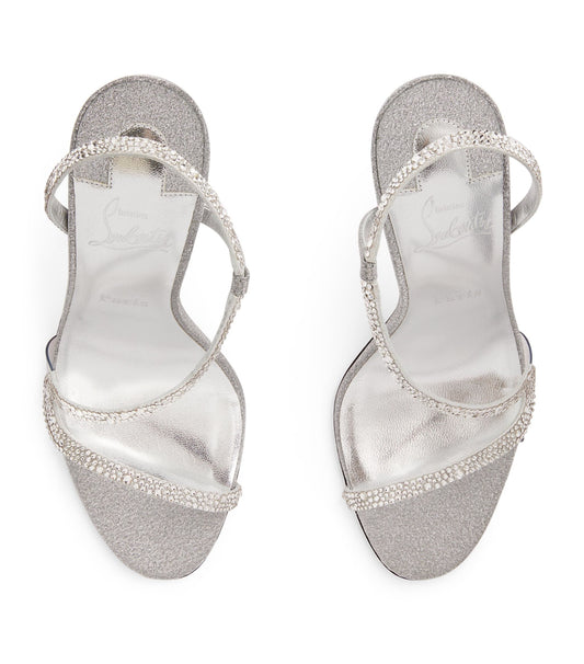 Rosalie Crystal-Embellished Sandals 100 Miscellaneous Harrods   