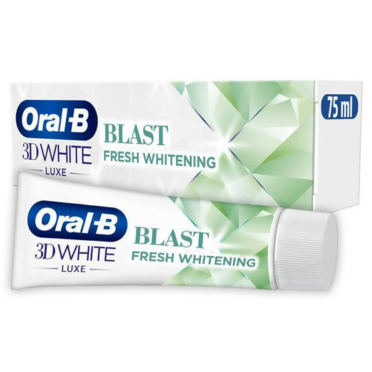 Oral-B 3DWhite Luxe Blast Whitening Toothpaste 75ml toothpaste Sainsburys   