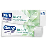 Oral-B 3DWhite Luxe Blast Whitening Toothpaste 75ml toothpaste Sainsburys   