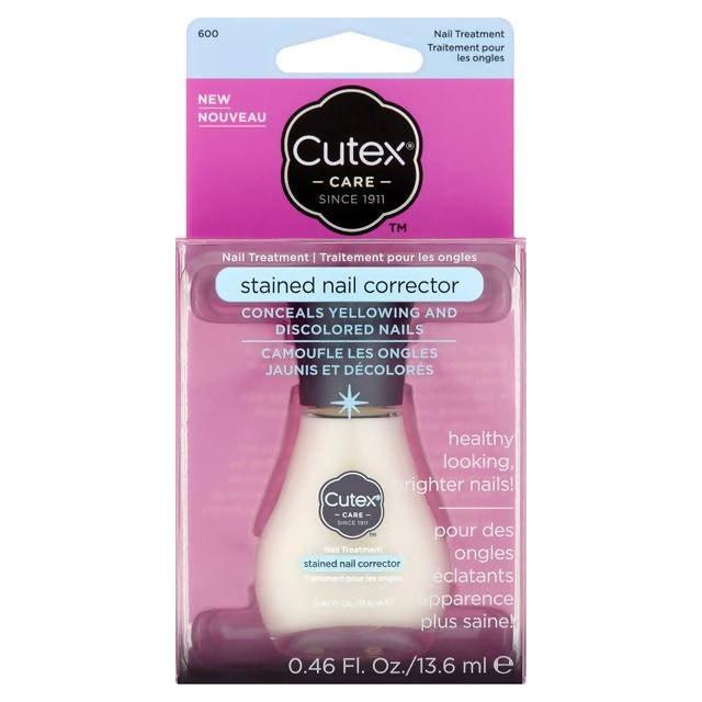 Cutex Care Stained Nail Corrector Nail Treatment 13.6ml Nail accessories Sainsburys   