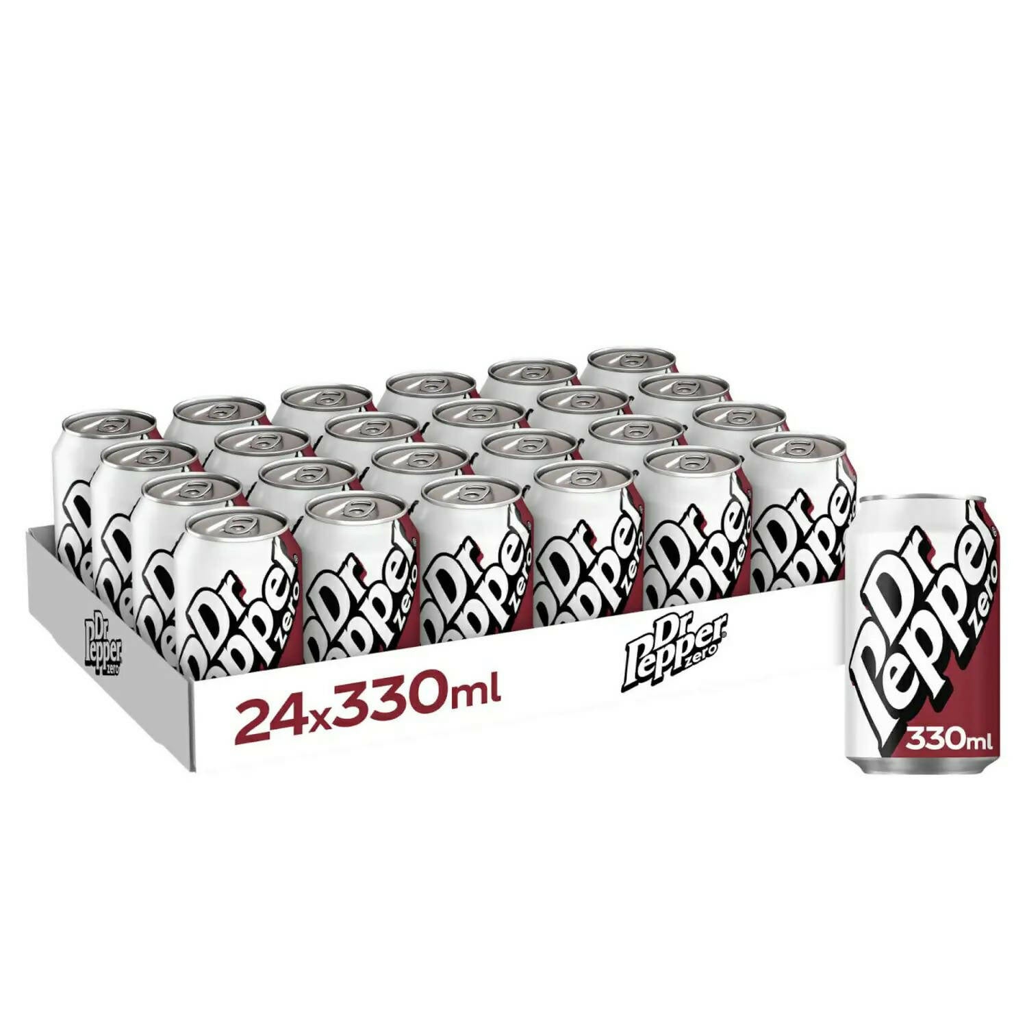 Dr Pepper Cans 24 x 330Ml