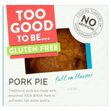 Too Good To Be Gluten Free Pork Pie 130g gluten free Sainsburys