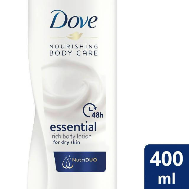 Dove Nourishing Body Care Essential Rich Body Oil 400ml – Vovida