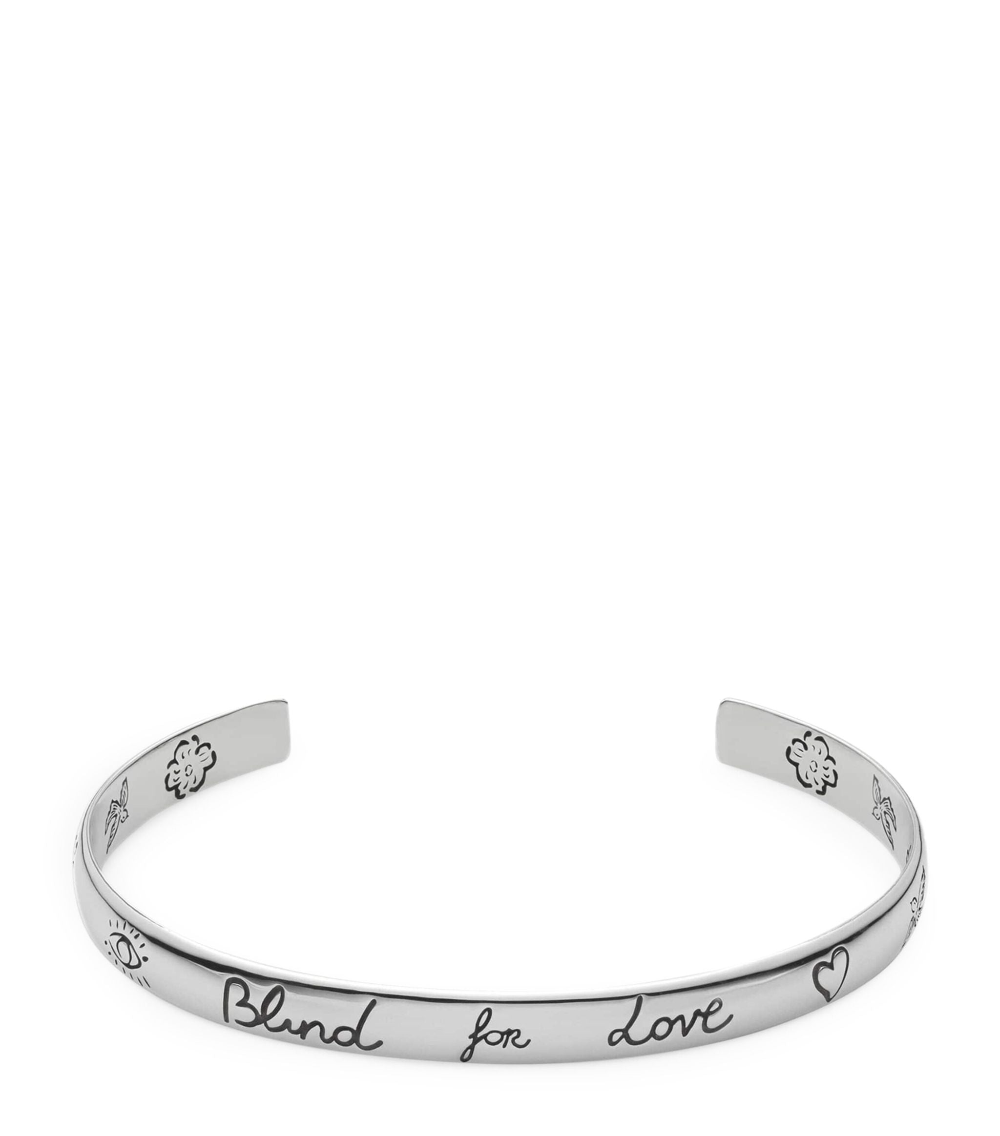 Sterling silver clearance love bangle