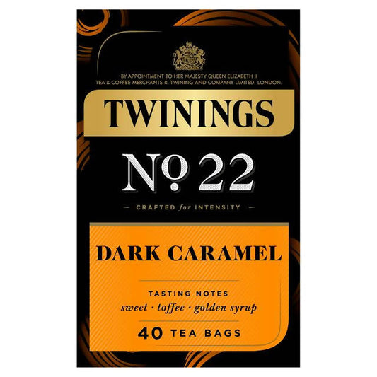 Twinings Dark Caramel Tea, 40 Tea Bags All tea Sainsburys   
