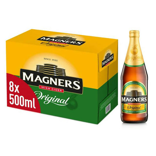 Magners Original Apple Irish Cider 8x500ml All spirits & liqueurs Sainsburys   