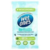 Wet Ones Gentle Antibacterial Hand Wipes x12 face & body skincare Sainsburys