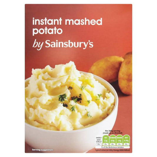 Sainsbury's Instant Mashed Potato 440g Vegetables Sainsburys   
