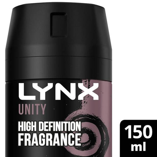 Lynx Unity Body Spray Deodorant For Everyone 150ml deodorants & body sprays Sainsburys   