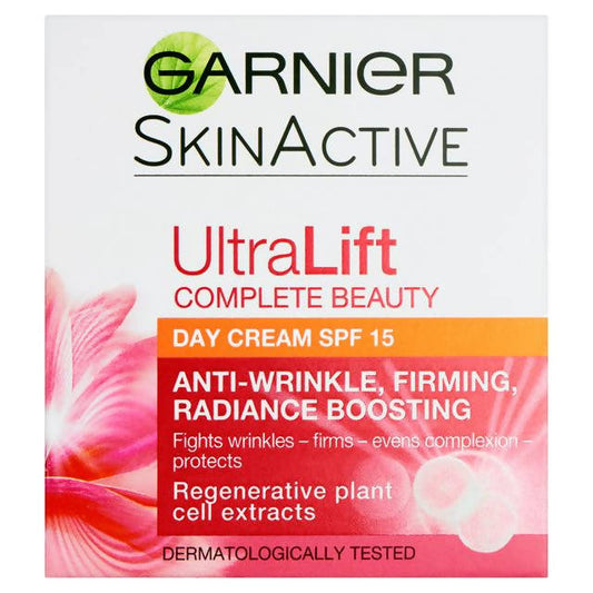 Garnier Ultralift Anti Ageing Day Cream SPF15 50ml All Sainsburys   
