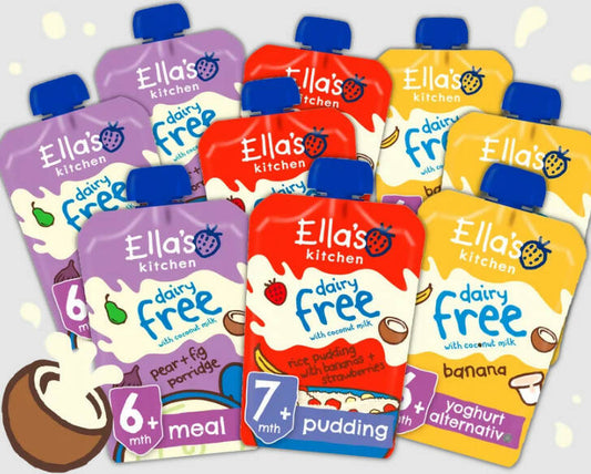 Ella's Kitchen Deeelicious Dairy Free Bundle 6-7+ Months Baby Organic Bundle Foods McGrocer Direct   