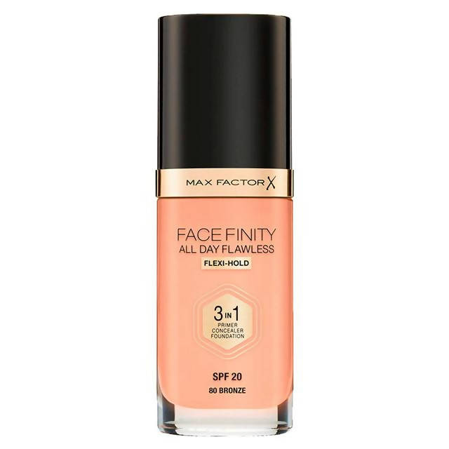 Max Factor All Day Flawless 3 in 1 Foundation Bronze All Sainsburys   