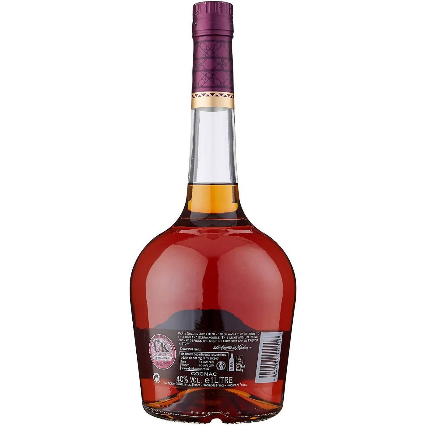 Courvoisier VS Cognac, 1L 40% ABV Brandy & Cognac Costco UK   