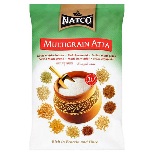Natco Multigrain Atta Flour 5kg flour Sainsburys   