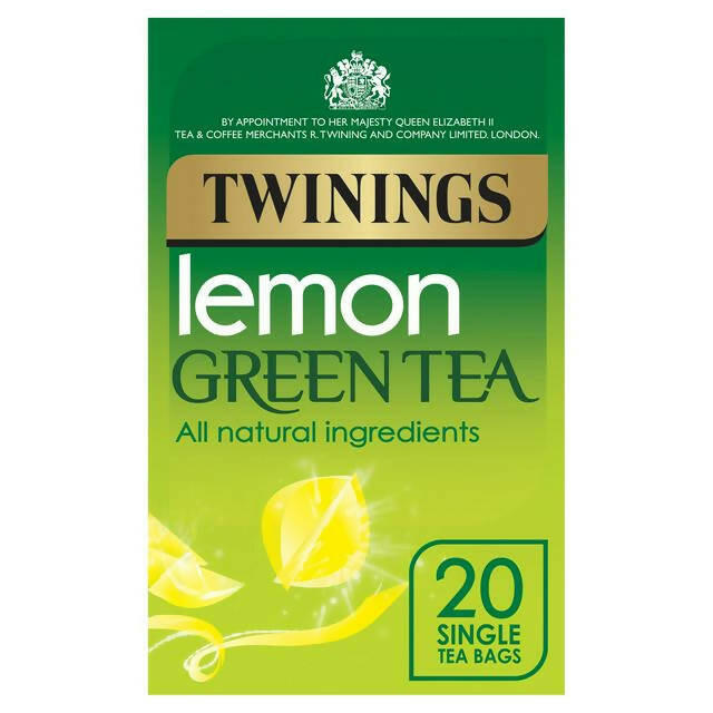 Twinings Lemon Green Tea, 20 Tea Bags All tea Sainsburys