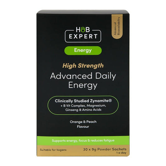 H&B Expert Advanced Daily Energy 30 Sachets Food Supplement Holland&Barrett   