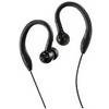 JVC Ha-Ec10 Sports Hook Headphones Black Special offers Sainsburys   