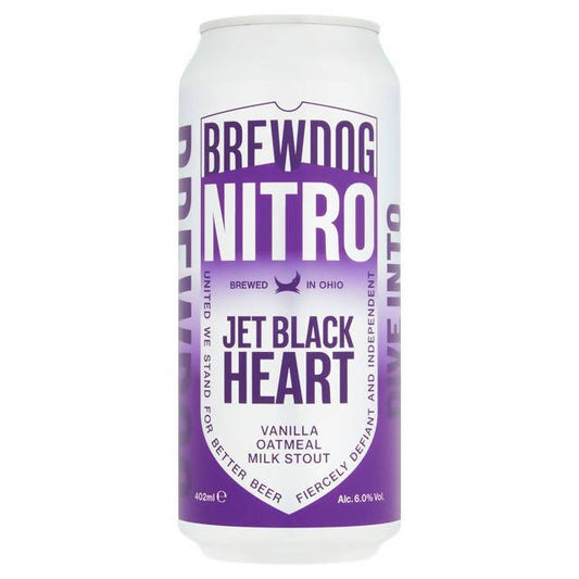 BrewDog Jet Black Heart 402ml All beer Sainsburys   