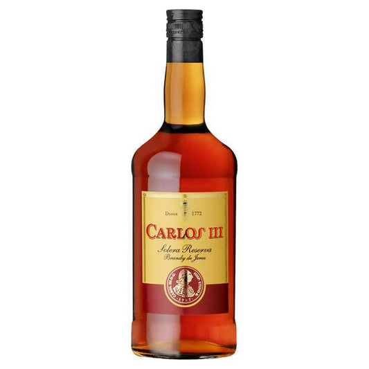 Carlos III Solera Reserva Brandy 1L All spirits & liqueurs Sainsburys   