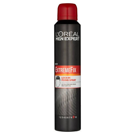 L'Oreal Men Expert Extreme Fix Extreme Hold Invincible Hair Spray 200ml hair Sainsburys   