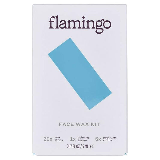 Flamingo Face Wax 20 Strips hair removal creams & waxes Sainsburys   