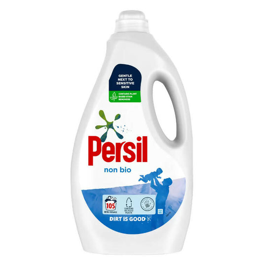 Persil Non-Bio Laundry Liquid, 105 Wash Laundry Liquid Costco UK   