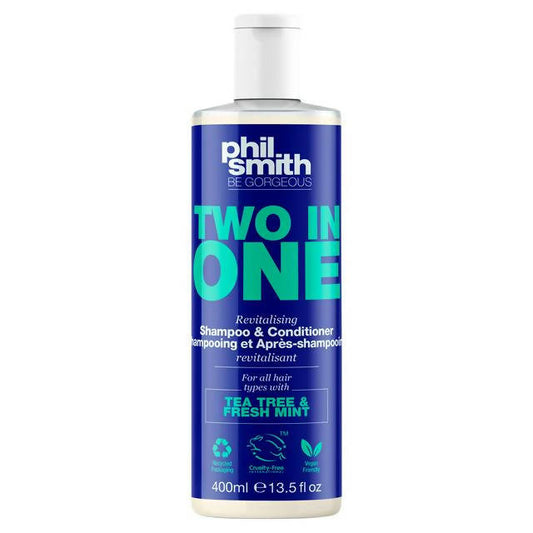 Phil Smith 2 In 1 Revitalising Shampoo & Conditioner 400ml 2in1 Sainsburys   
