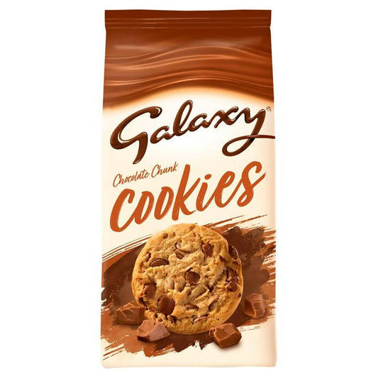 Galaxy Chocolate Chunk Cookies 180g Cookies Sainsburys   
