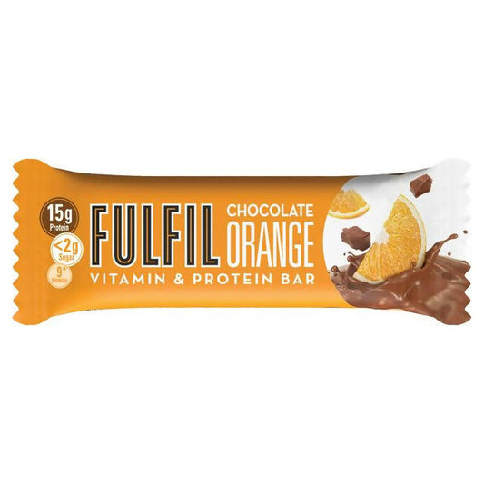 FULFIL Chocolate Orange Vitamin & Protein Bar 40g FOOD CUPBOARD Sainsburys   