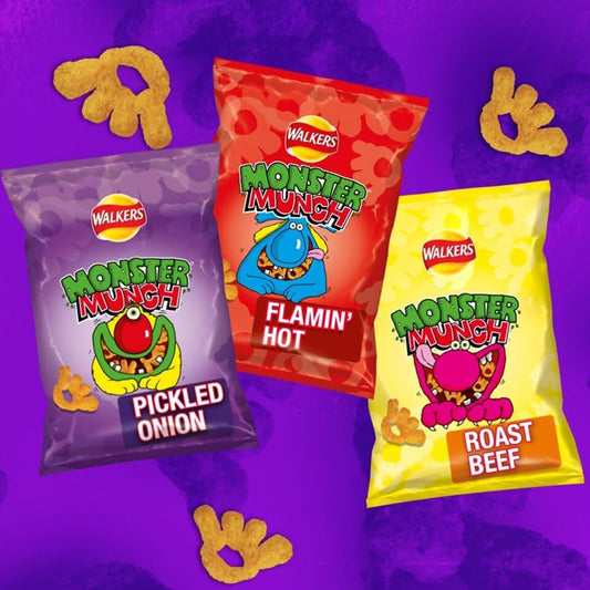 Top 5 Monster Munch Flavours Loved in the UK