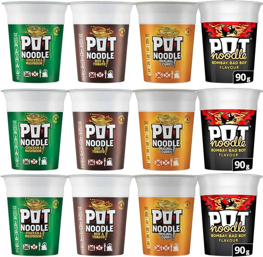 Top 11 Pot Noodle Flavours in the UK: A Delicious Journey Through 2024