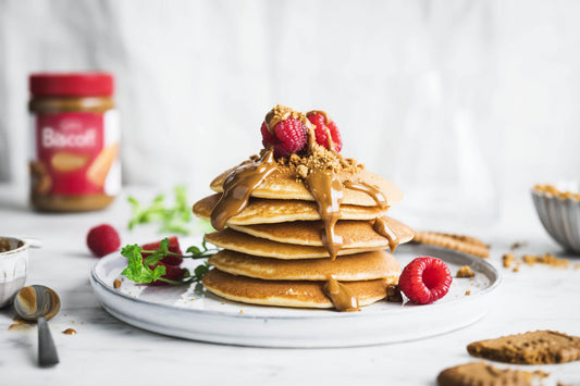 Delicious Biscoff Mini Pancakes for Breakfast or Dessert