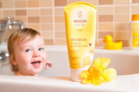 Gentle Cleansing: A Review of Weleda Baby Shampoo & Body Wash