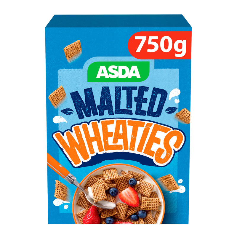 ASDA Malted Wheaties malted wheat cereal 750g - British product