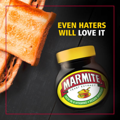 Marmite classic yeast extract spread 125g, imported from the UK