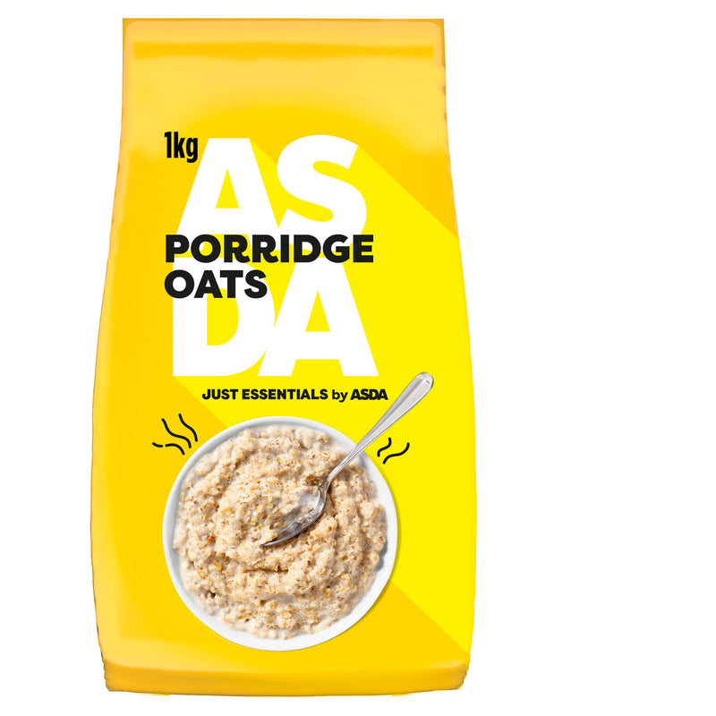 ASDA Just Essentials Porridge Oats 1kg, UK version