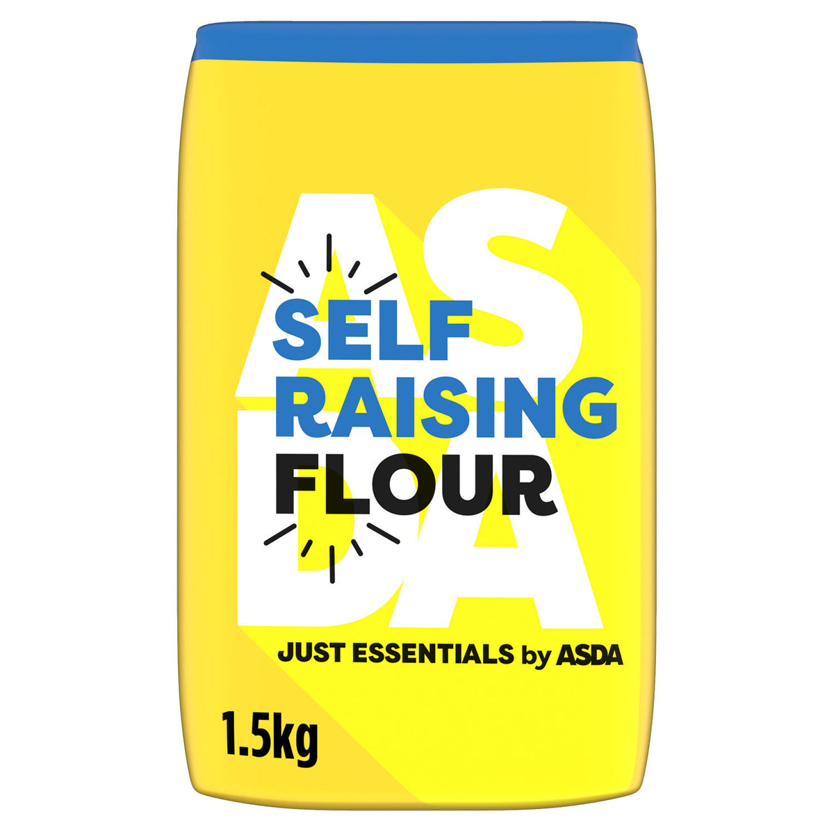 ASDA Just Essentials Self Raising Flour 1.5kg, UK version