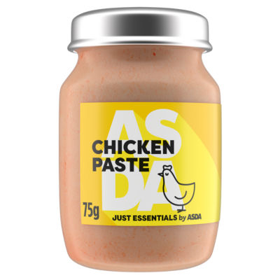 ASDA chicken paste 75g, UK version