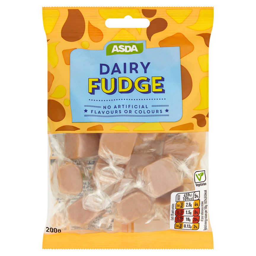 ASDA Dairy Fudge Sweets GOODS ASDA   