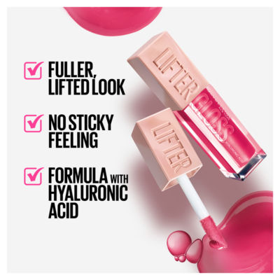 Maybelline Lifter Gloss hydrating lip gloss shade 021 Gummy Bear, UK version
