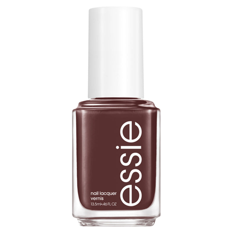 Essie Not To Do Deep Brown nail varnish (British brand)