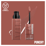 Maybelline liquid lipstick Punchy 4.2ml, imported from the UK