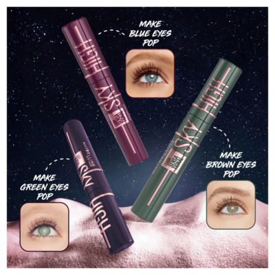 Maybelline Lash Sensational Sky High mascara Green Altitude 7.2ml, UK version