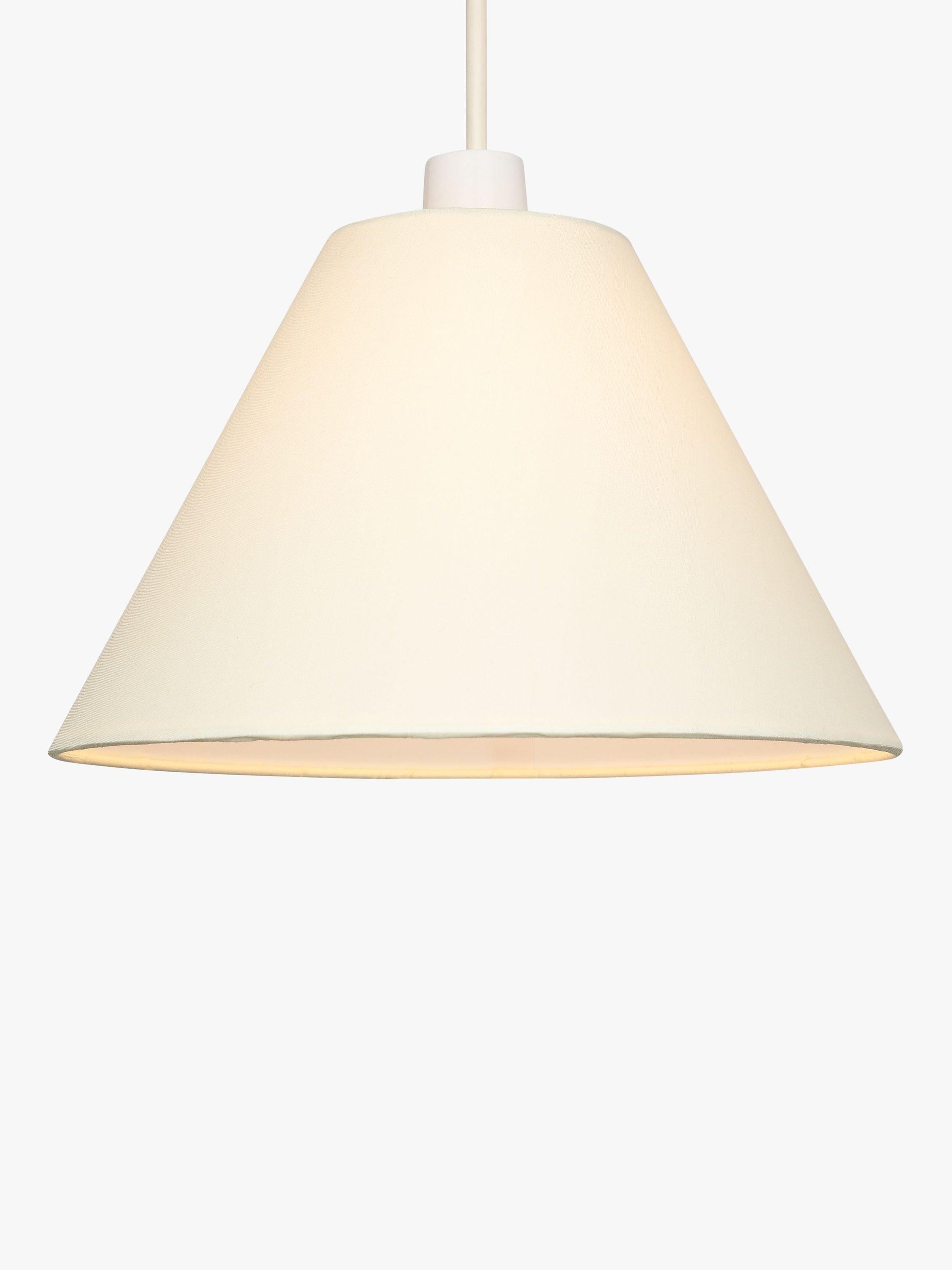 John Lewis Mimi Cone lampshade in cotton-polyester blend - British product