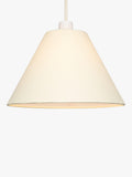 John Lewis Mimi Cone lampshade in cotton-polyester blend - British product