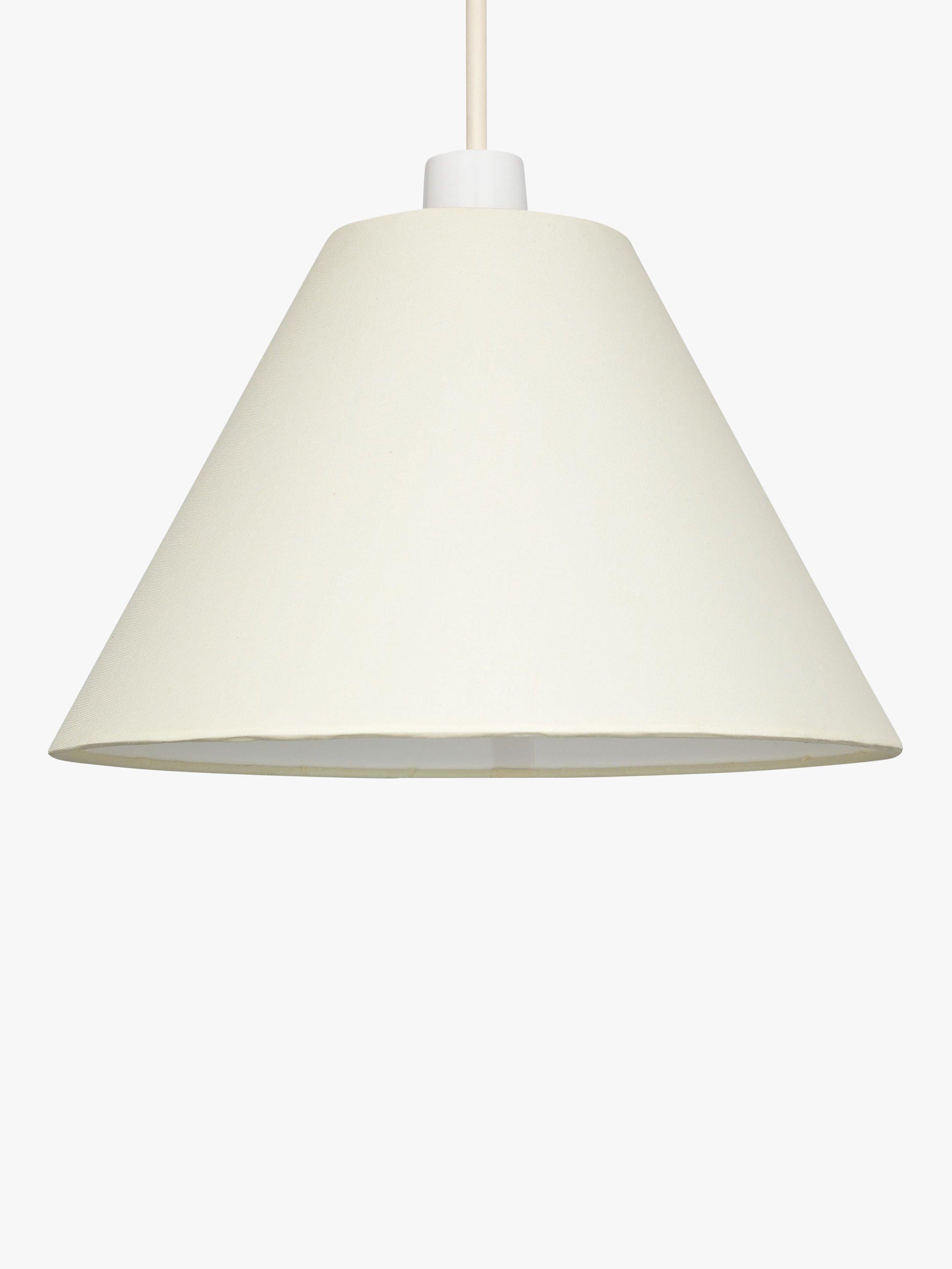 John Lewis Mimi Cone lampshade in cotton-polyester blend - British product
