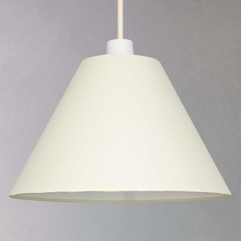 John Lewis Mimi Cone lampshade in cotton-polyester blend - British product