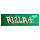 Rizla Regular Green rolling papers 50s, imported from the UK